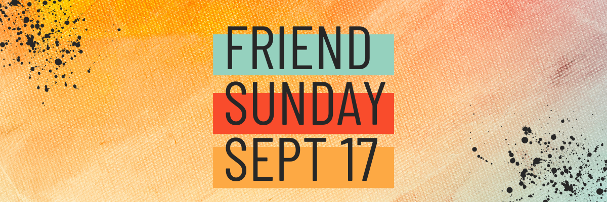 Friday Sunday Web Wide Banner
